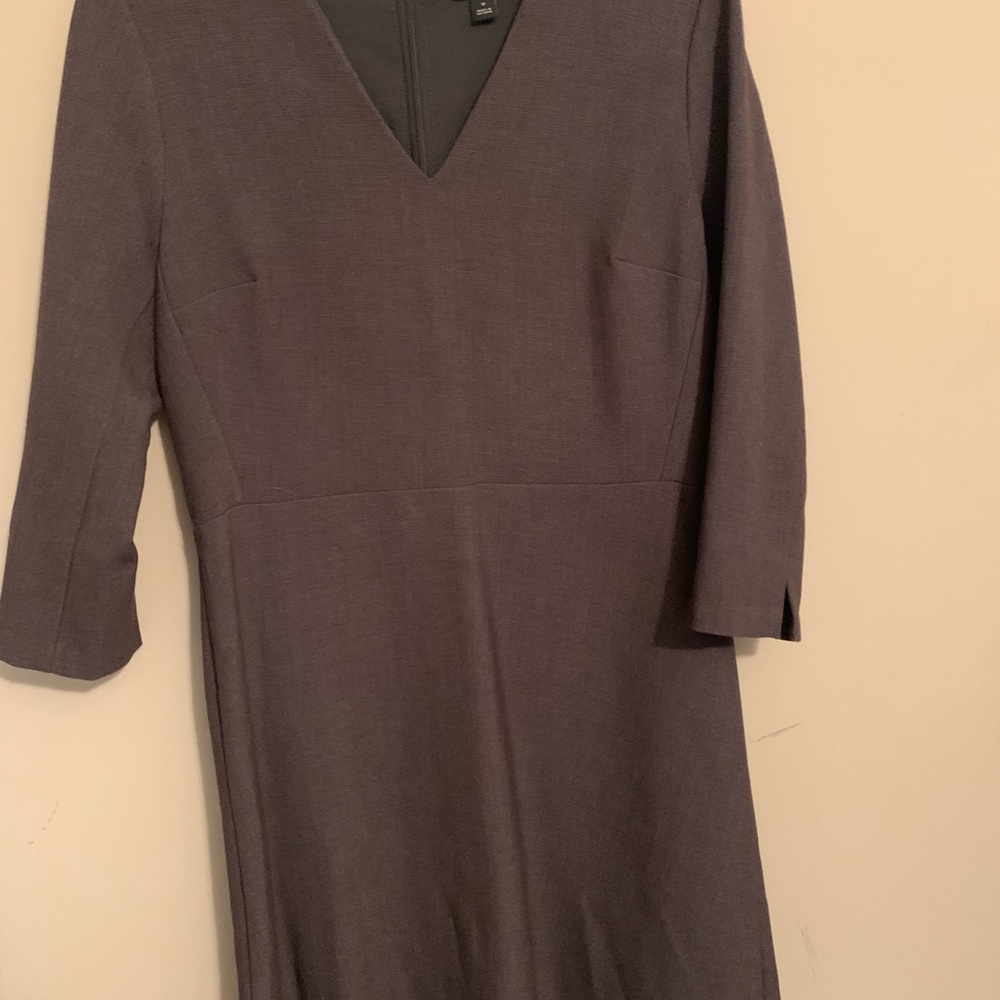 Ann Taylor A-line V-neck dress.